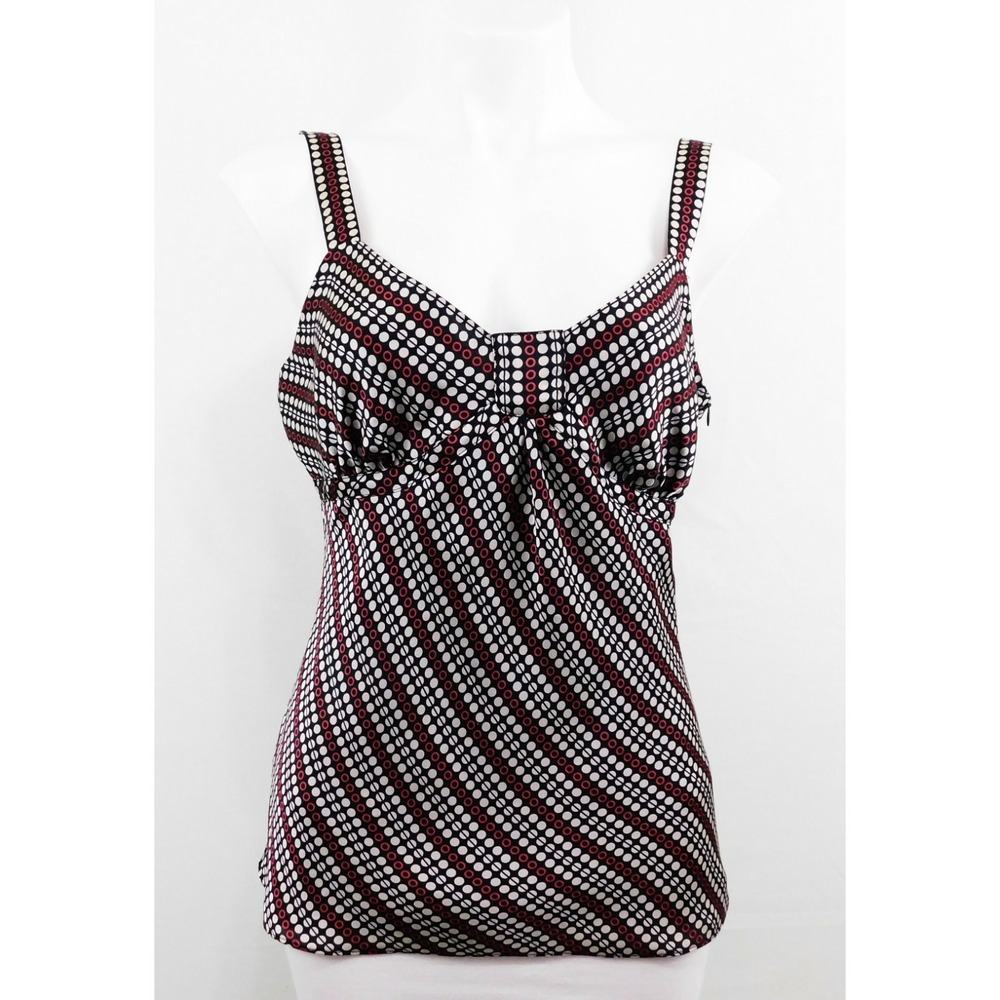 Ann Taylor LOFT Women Shirt, Size 8, Multi-color, 100% Polyester